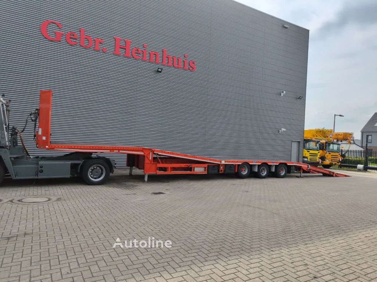Meusburger MTS-3 alçak şasi yarı römork - Autoline