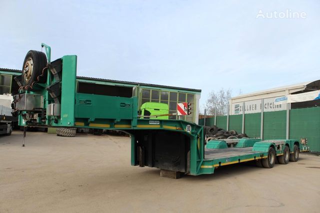 Meusburger MTS-3 - TIEFBETT - TELESKOP - Nr.: 799 low bed semi-trailer