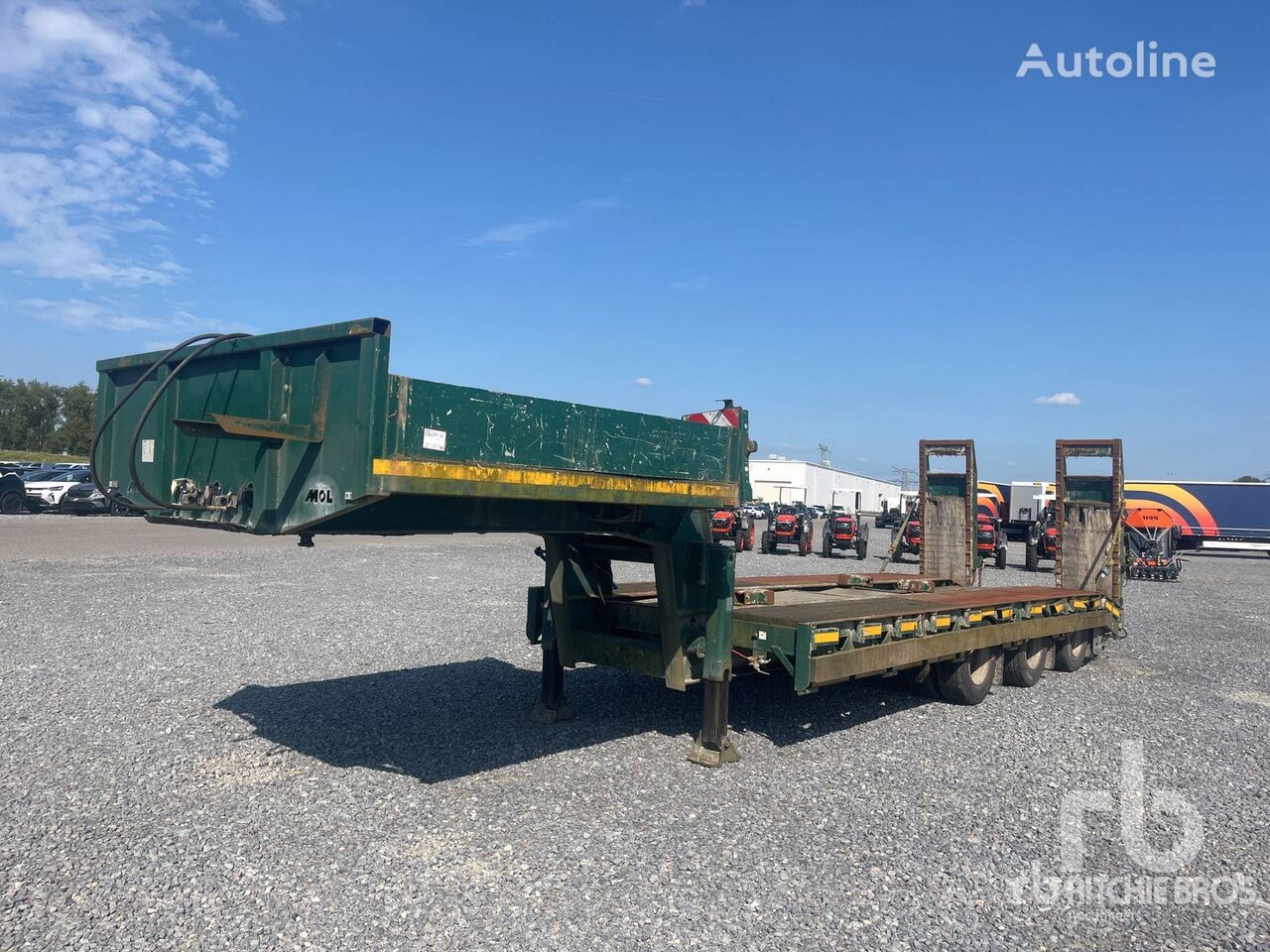 semiremorcă transport agabaritic Mol D712/30TRI/45/5 Tri/A