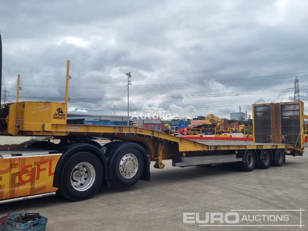 полуприцеп низкорамная платформа Montracon 2019 Montracon Tri Axle Step Frame Low Loader Trailer, Hydrailic