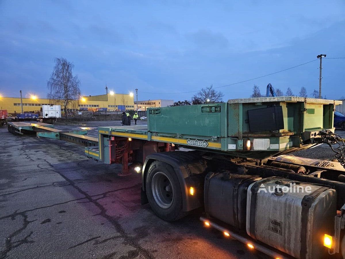 Nooteboom 2x extendable 25m dieplader oplegger - Autoline