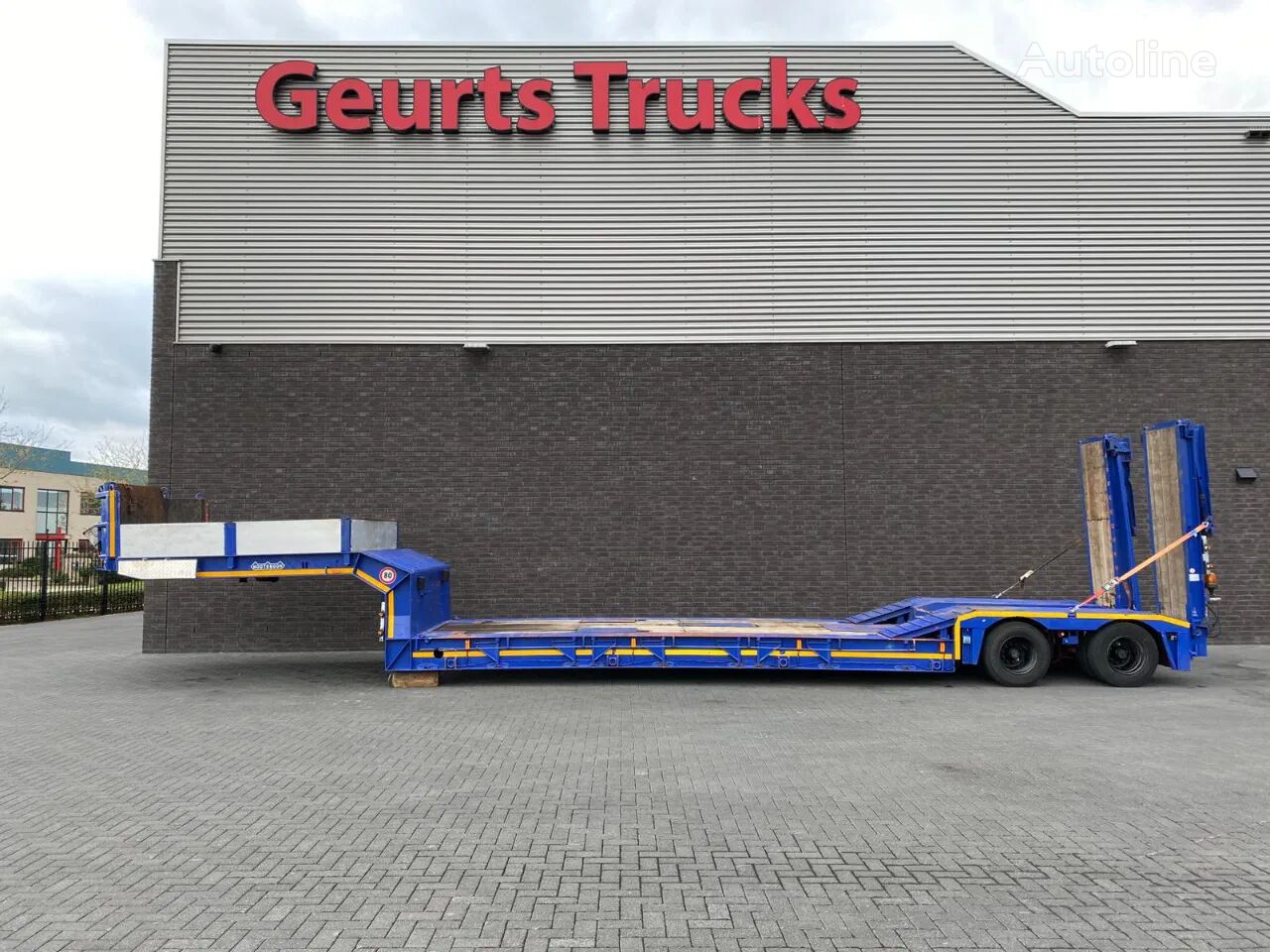 Nooteboom EURO-38-02 DIEPLADER/TIEFLADER/LOWLOADER low bed semi-trailer