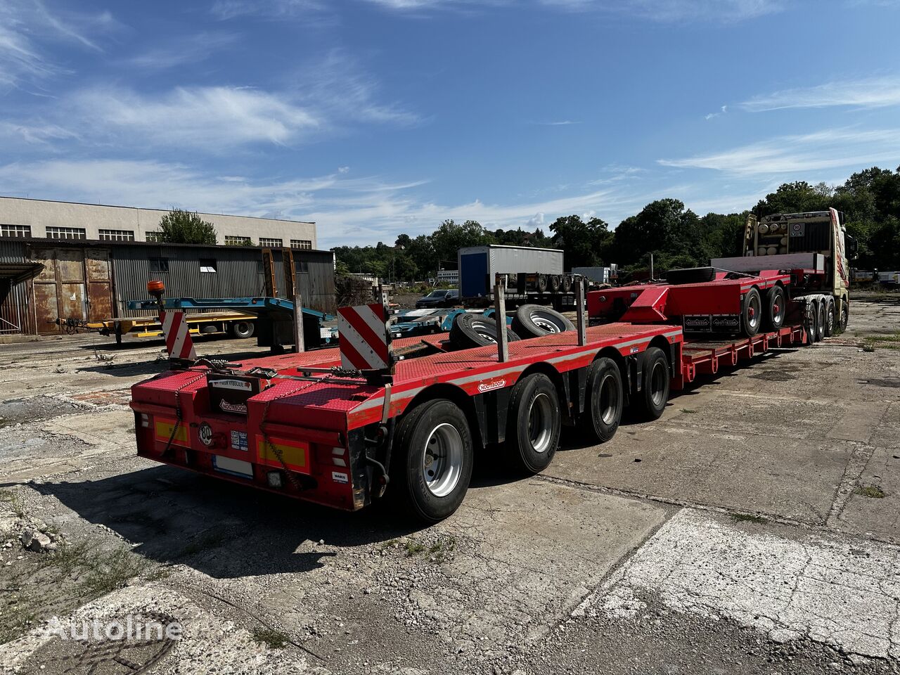 Nooteboom EURO 99-24; 4axle + 2 axle DOLLY low bed semi-trailer