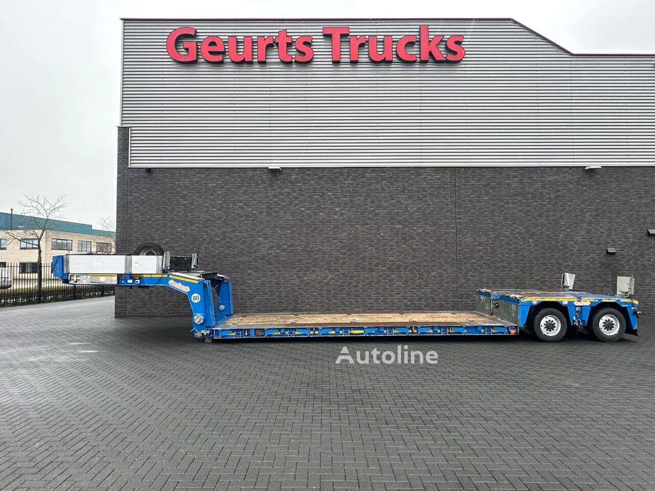 semi-remorque porte-engins Nooteboom Nooteboom EURO 42-02 PENDEL X DIEPLADER/LOWLOADER/TIEFLADER