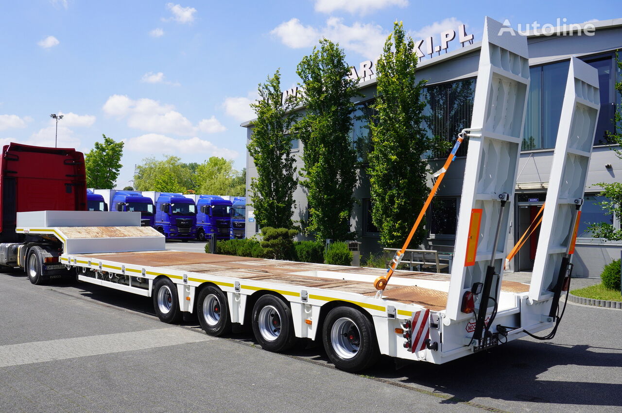 žemo profilio platforma puspriekabė Nooteboom OSD-73-04V semi-trailer / extendable / 4 axles / hydraulic suspe