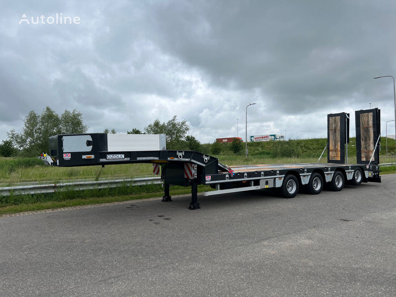 new Özgül LW4 EU 2SS low bed semi-trailer