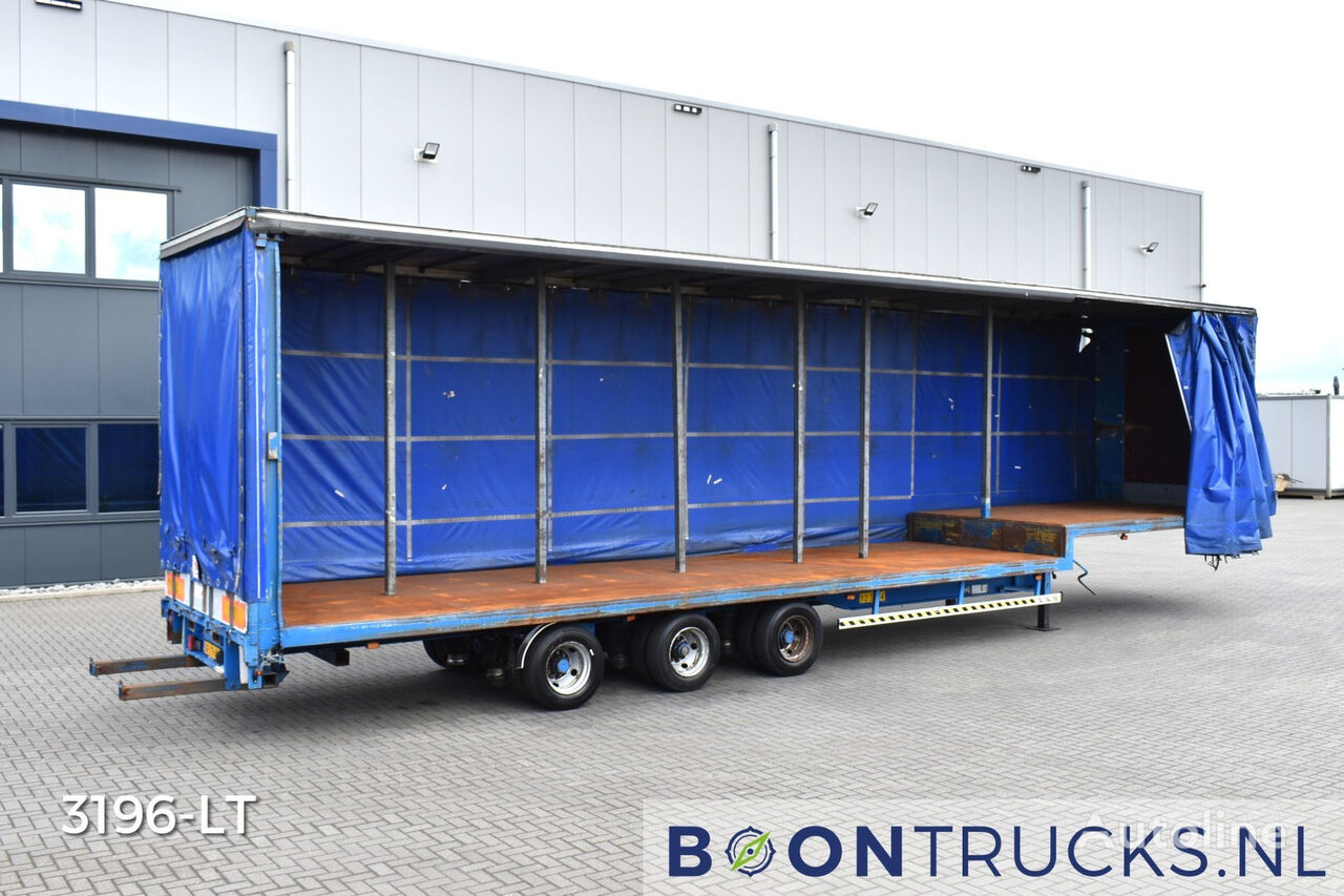 semi-remorque porte-engins Pacton SXD336 SEMI | ZWARE KANTBALK * KOOIAAP * NL TRAILER * APK 06-202