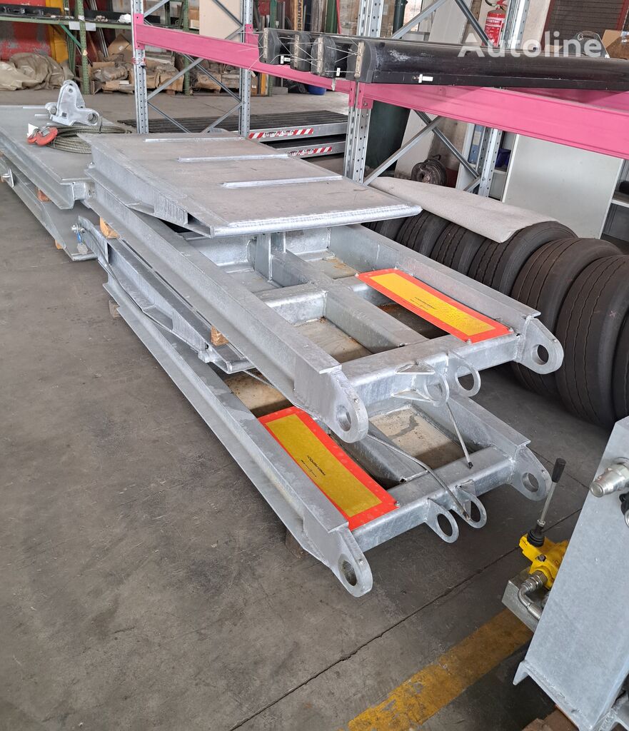 new RAMPE SALITA ZINCATE UNICO pezzo - Doppio Pezzo + altri accesso low bed semi-trailer