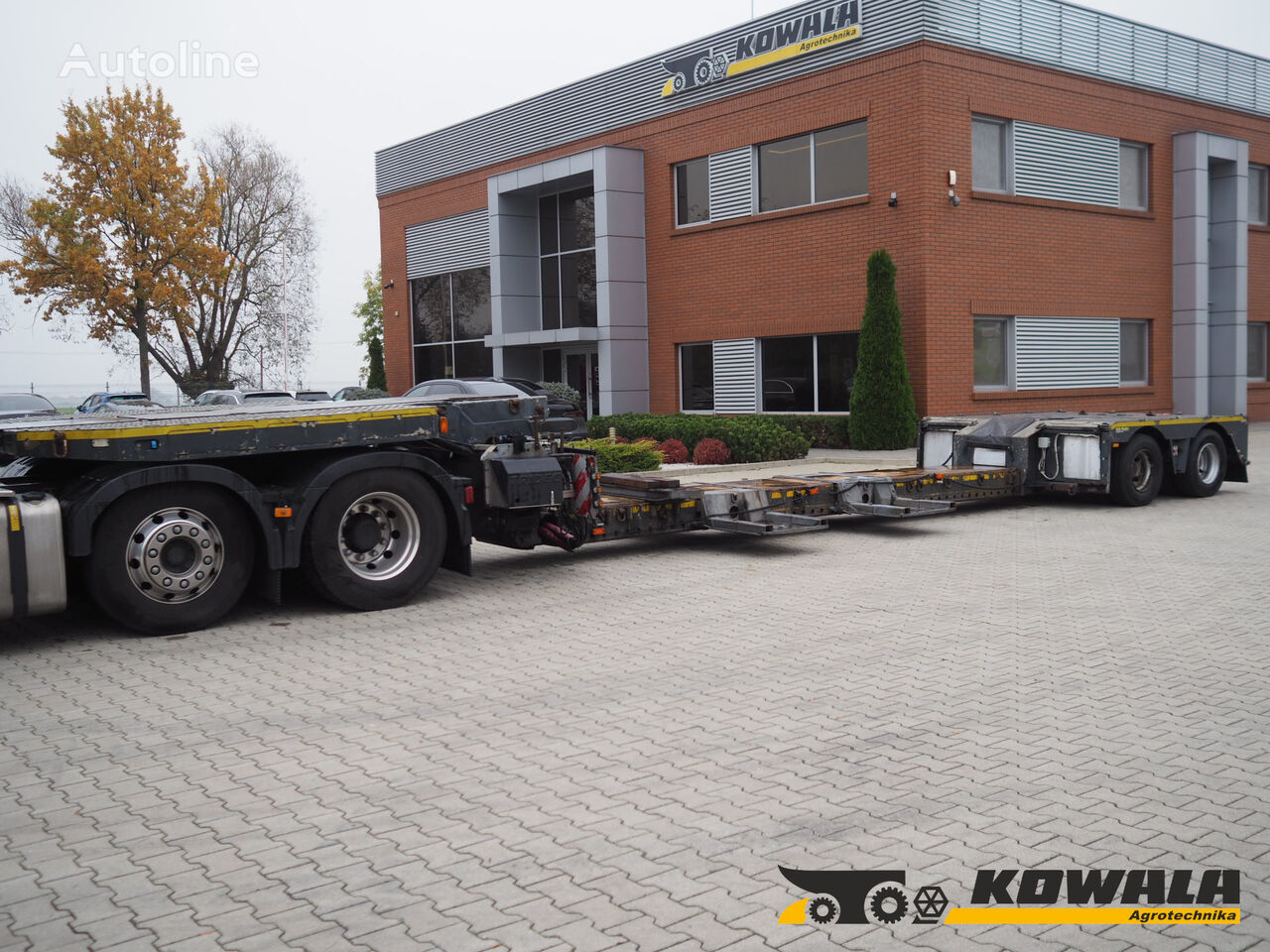 Recker SA-DLS low bed semi-trailer