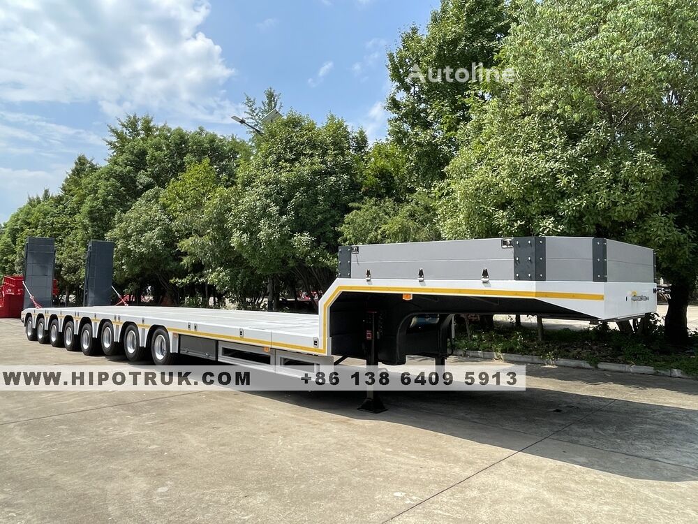 Новый полуприцеп низкорамная платформа Remolque Lowbed Extensible de 8 Ejes | Capacidad 100 Toneladas - Autoline
