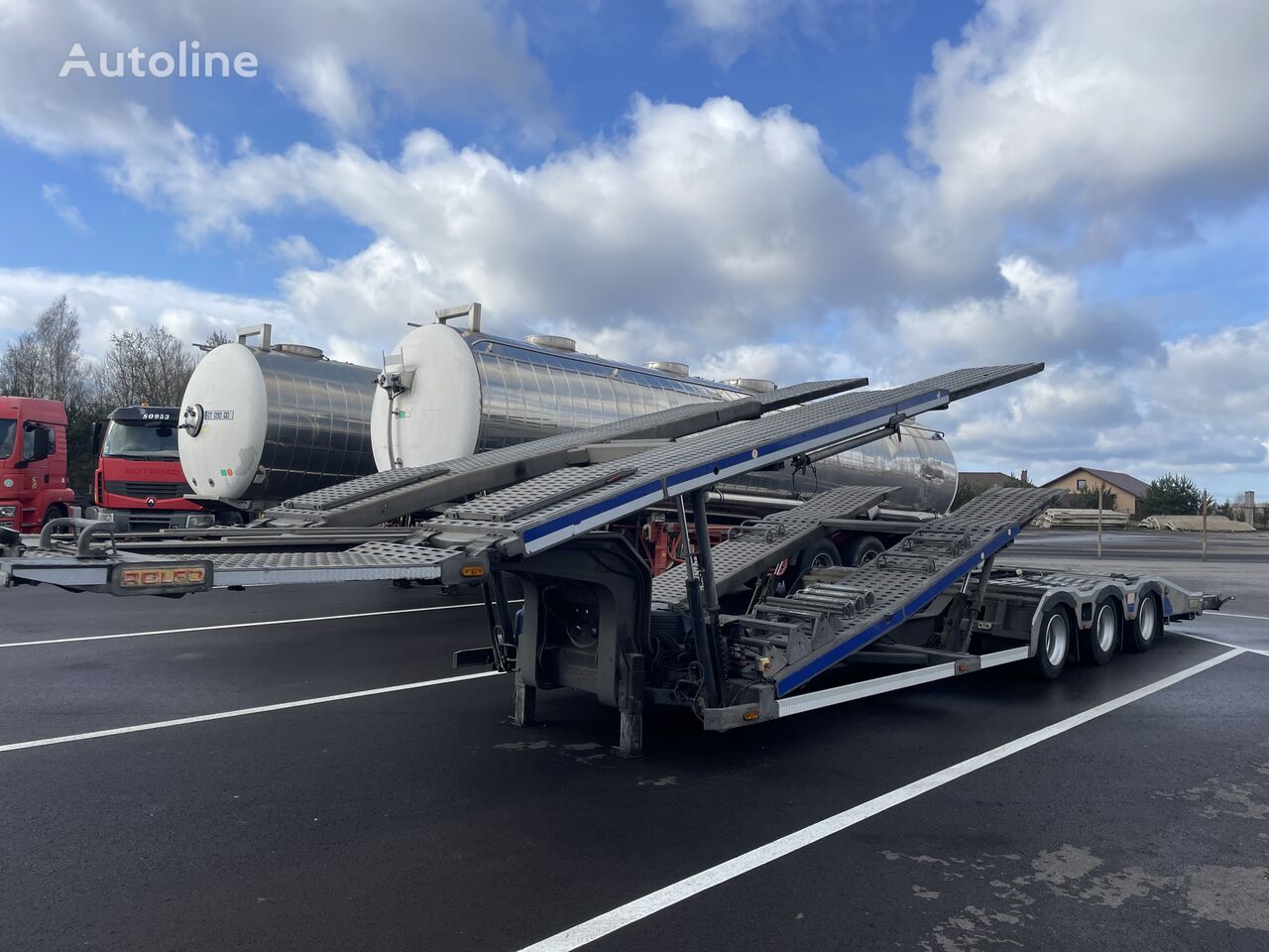 semi-remorque porte-engins Rolfo Centaurus