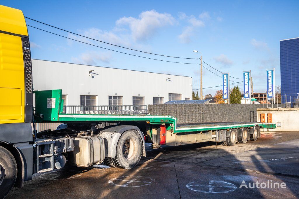 Samro SAMRO-ORIGINAL PORTE ENGIN+TREUIL+ESSIEU SUIVEUR low bed semi-trailer