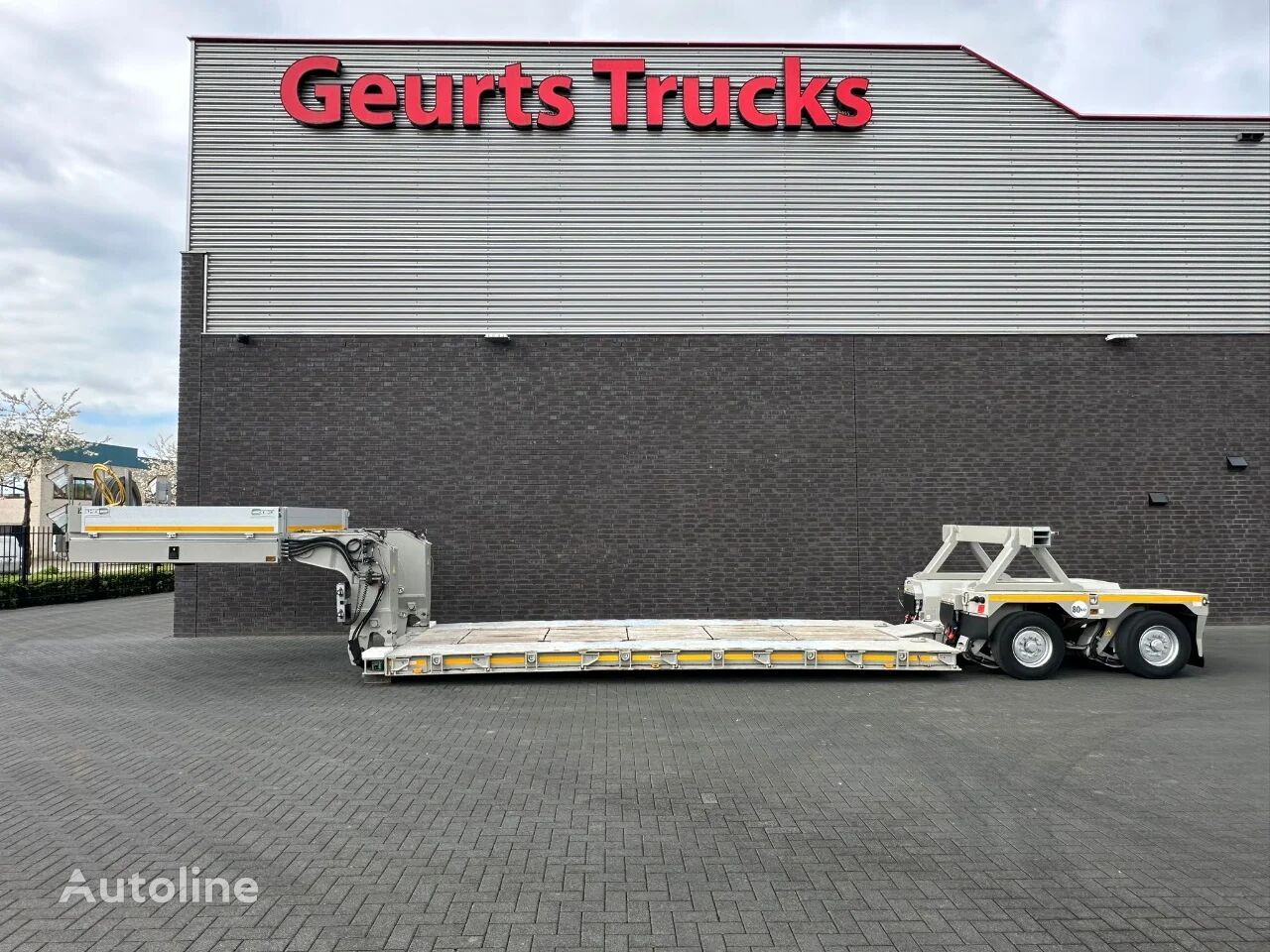 Scheuerle EUROCOMPACT EXTENDABLE DIEPLADER/TIEFLADER/LOWLOADER alçak şasi yarı römork