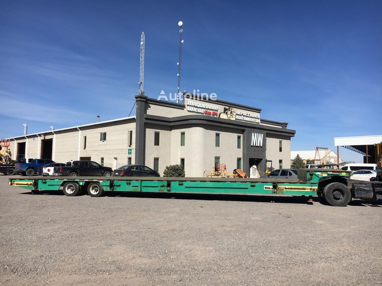 TRAILKING TK20PS-532 low bed semi-trailer for sale | Autoline TRAILKING TK20PS-532 low bed semi-trailer - Autoline