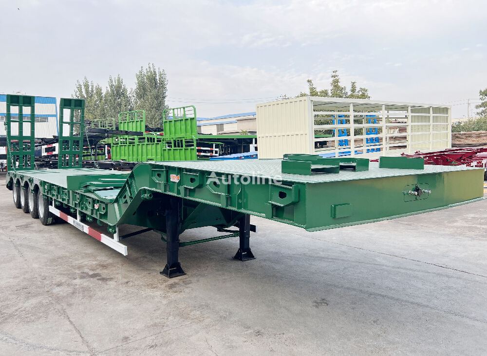 Новий напівпричіп низькорамна платформа Titan 4 Axle Low Loader Trailer for Sale in Jamaica - Autoline