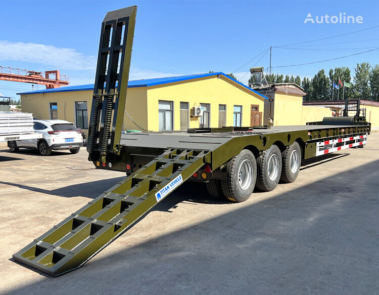 nova Titan 60T Capacity Low Bed Trailer Truck - Z poluprikolica sa niskom platformom