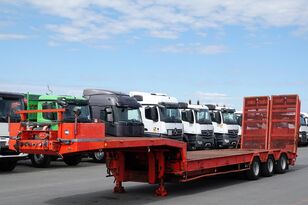 полуприцеп низкорамная платформа Verem NACZEPA LAWETA NISKOPODWOZIE / NAJAZDY HYDRAULICZNE / 3 OSIOWA /
