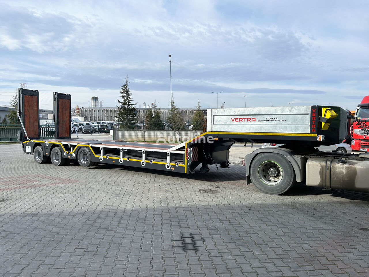 новый полуприцеп низкорамная платформа Vertra 2 To 5 Axle Lowbed Production - Extendable - SAF Axle Option