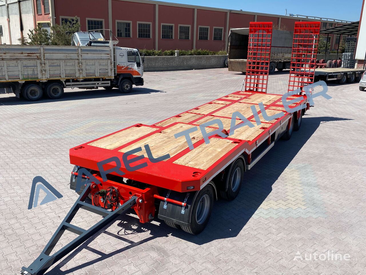 nowa przyczepa niskopodwoziowa Arel Trailer 3 AXLE LOW LOADER DRAWBAR REMORQUE CUSTOMIZE