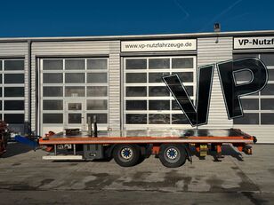 العربات المقطورة عربة مقطورة مسطحة منخفضة FAKA ZAA 18 Tandemtieflader Container