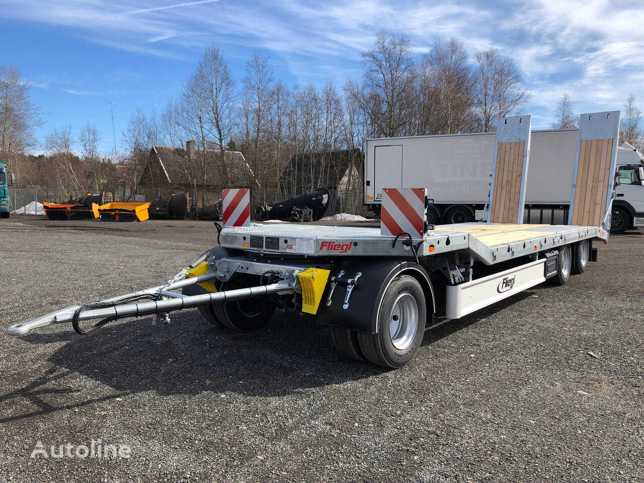 remorque porte-engins Fliegl DTS-S 300 neuve