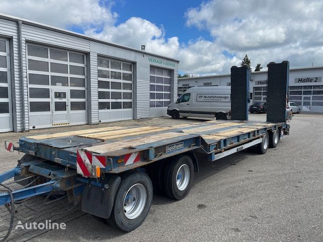 Goldhofer TU 4-32/80 2teilige Rampen low loader trailer