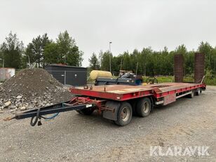 Goldhofer TU4 låg lastare trailer