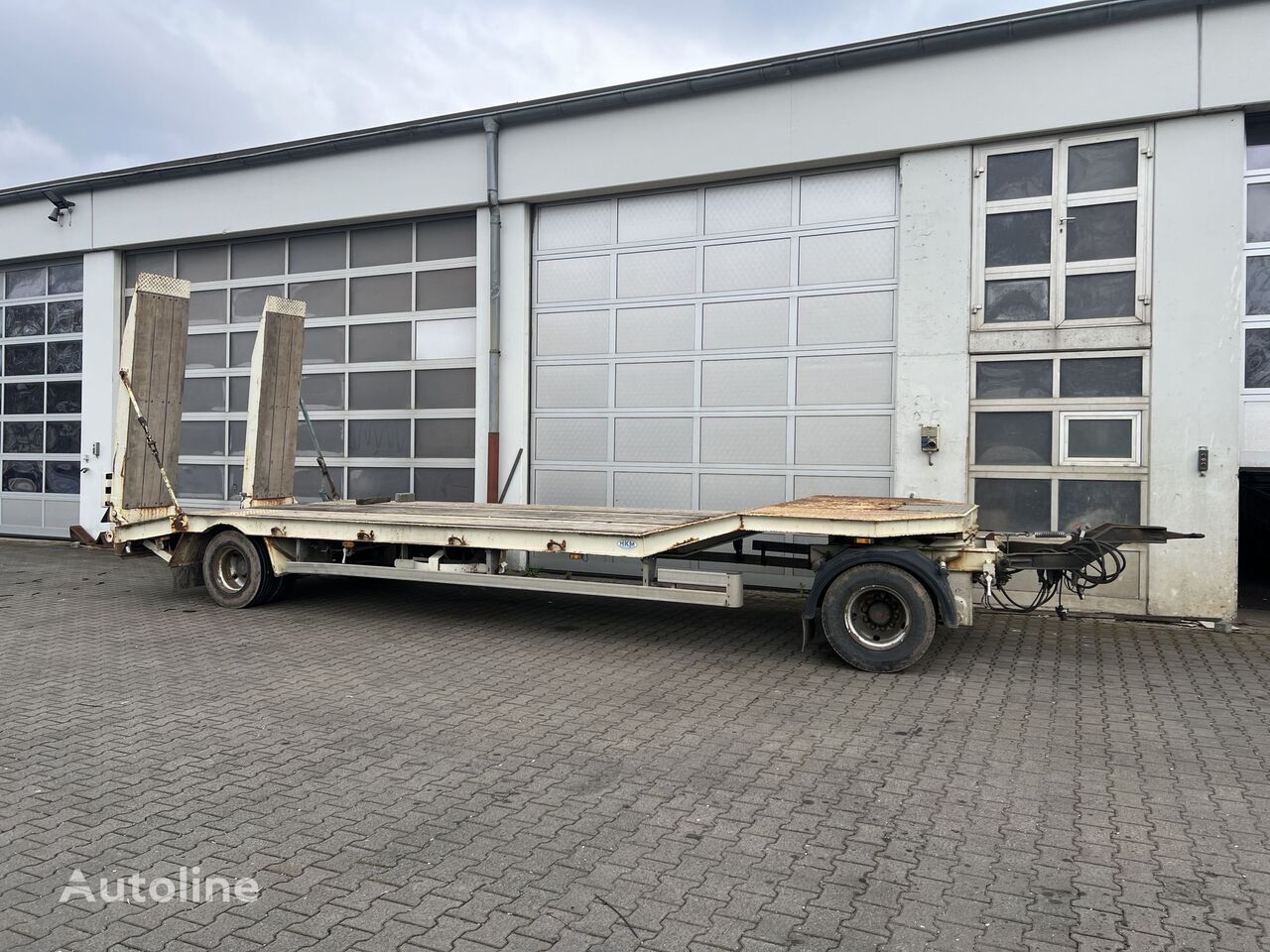 HKM 20 low loader trailer