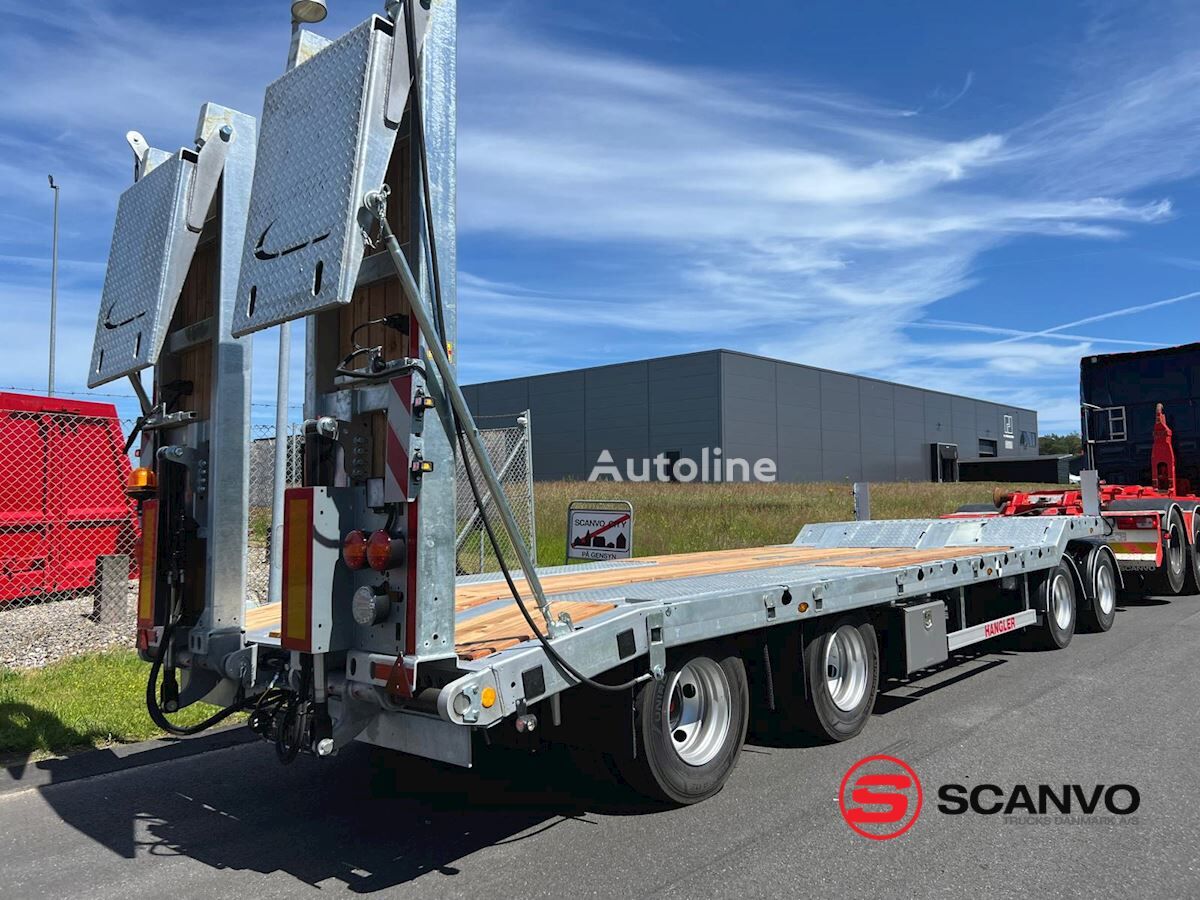 Hangler VTS-H 400 4 akslet - 2 delt ramper låg lastare trailer - Autoline