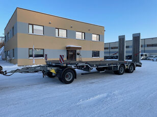 new Kässbohrer DRAWBAR 3 + HYDRAULIC RAMPS + AIR SUSPENSION low loader trailer