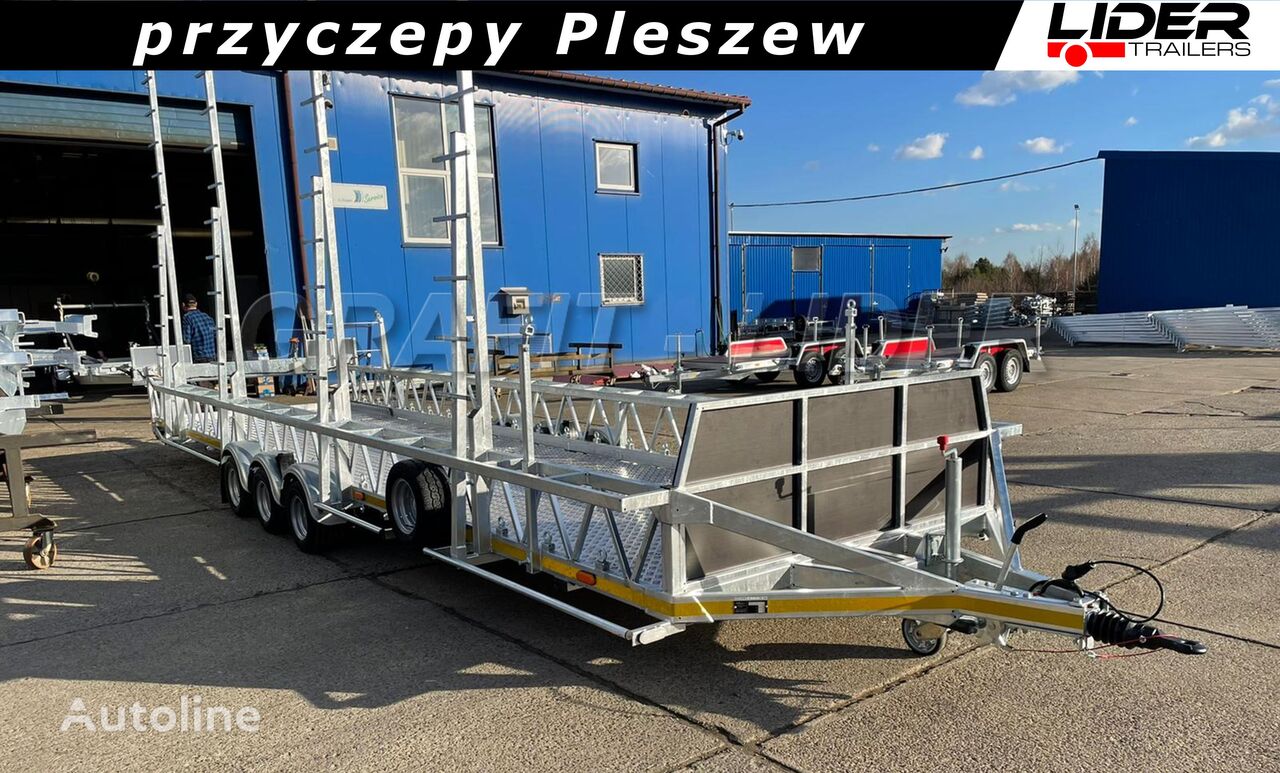 ny Lider Swimming pool trailer LT-146 przyczepa 820x198x50cm, dłużyca 3 o låg lastare trailer