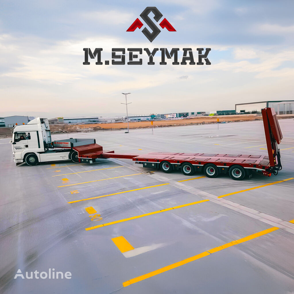 new M. Seymak 2024 low loader trailer