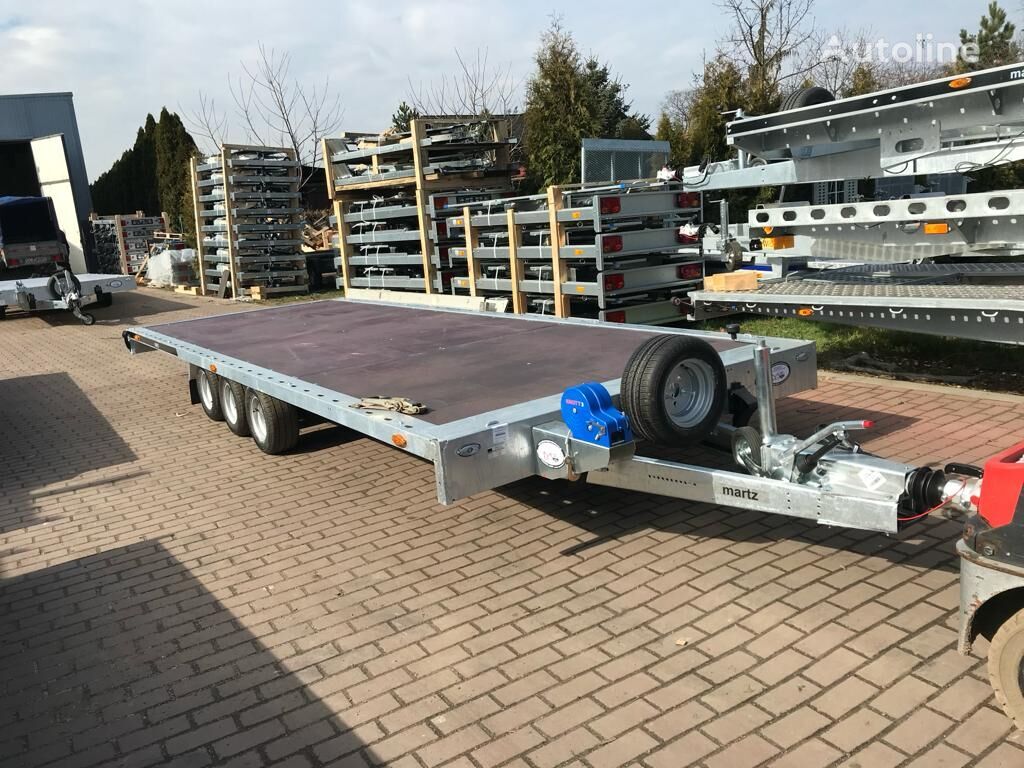 new Martz GT Plateau 600 low loader trailer