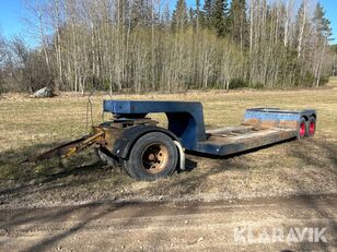 Maskintrailer med dolly Tieflader Anhänger