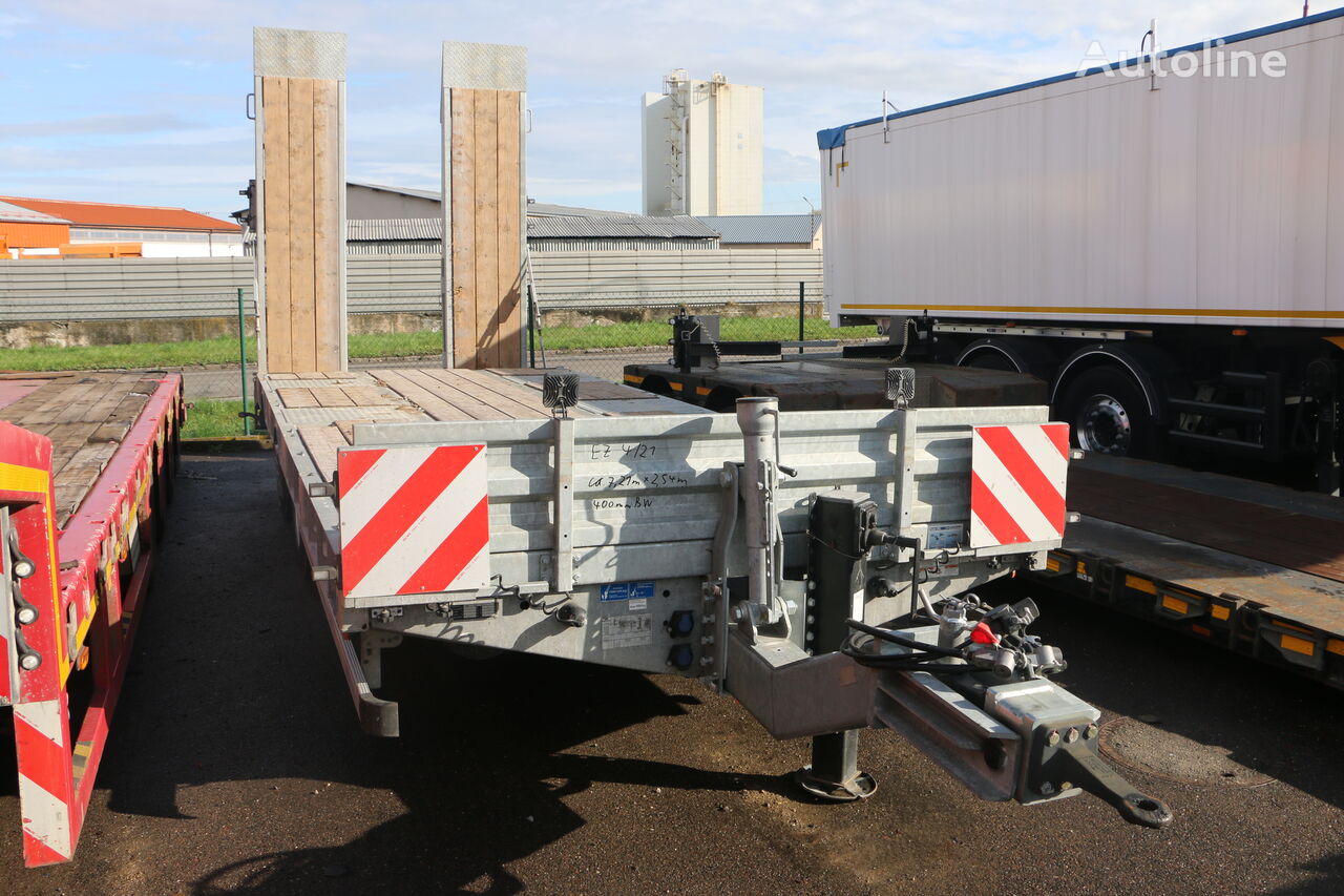 Möslein 21t - 2axle trailer  low loader trailer