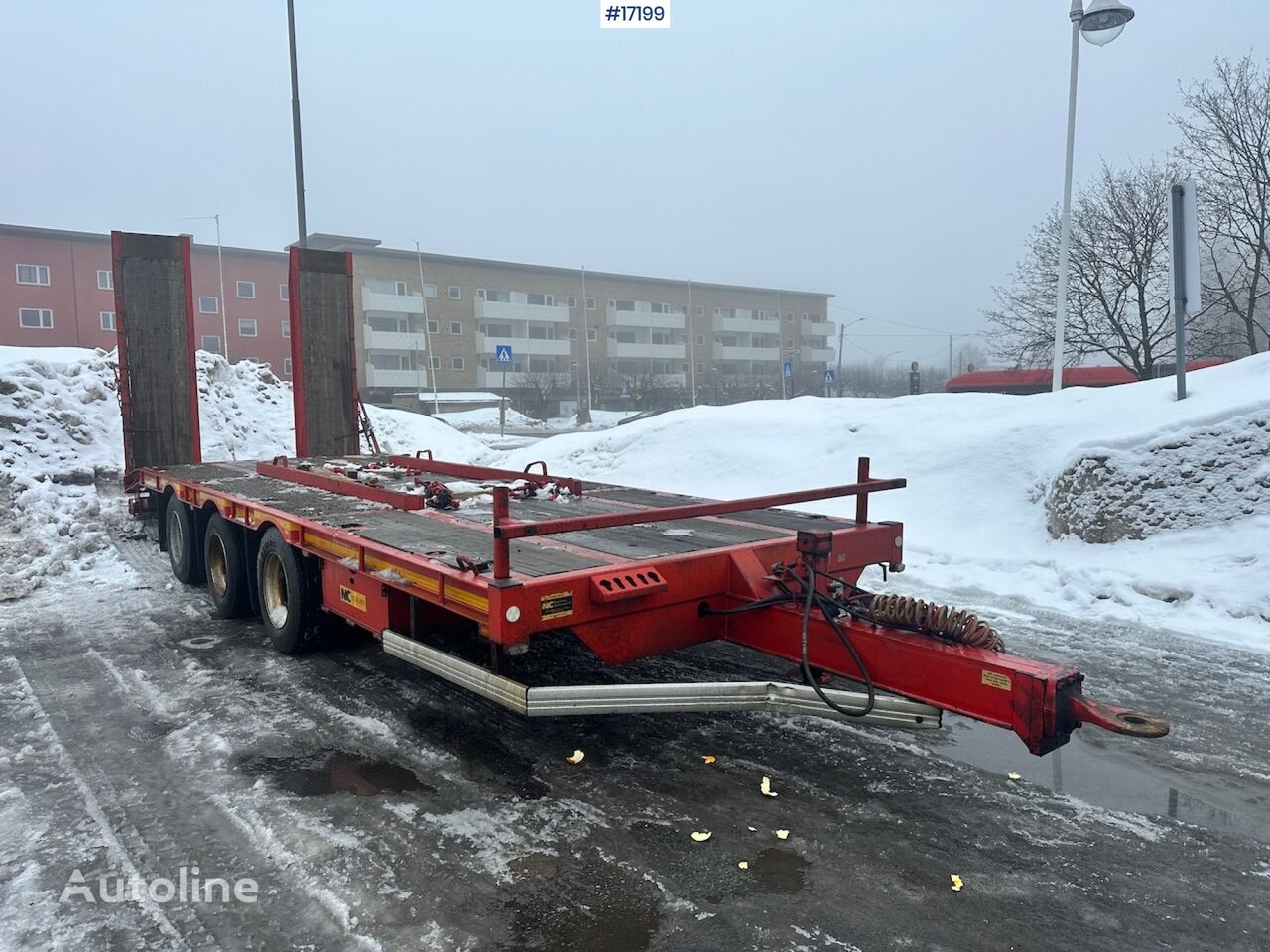 NC BT-24  low loader trailer