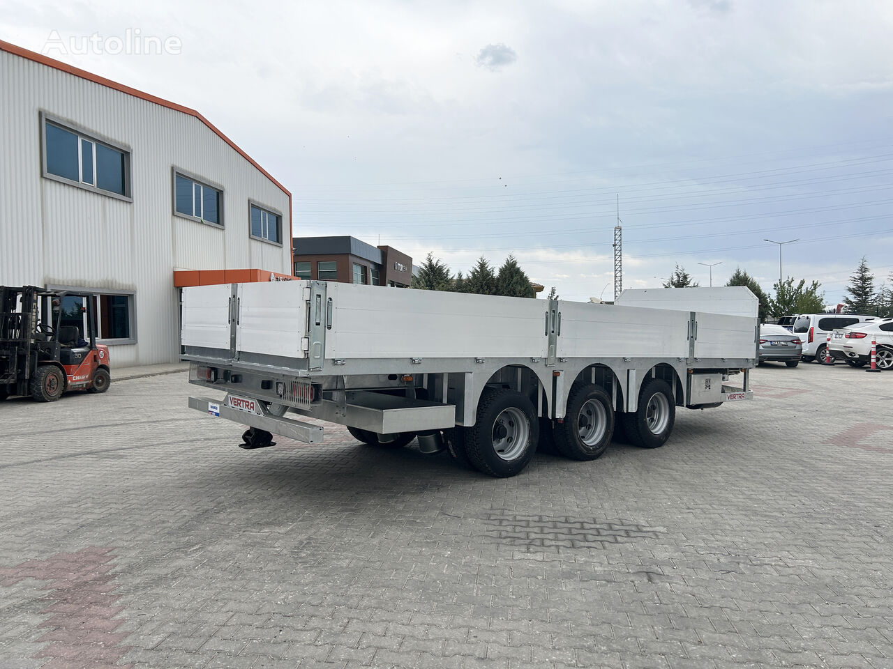 新低车架拖车 New - Drawbar Lowbed Trailer - Plywood - 2024