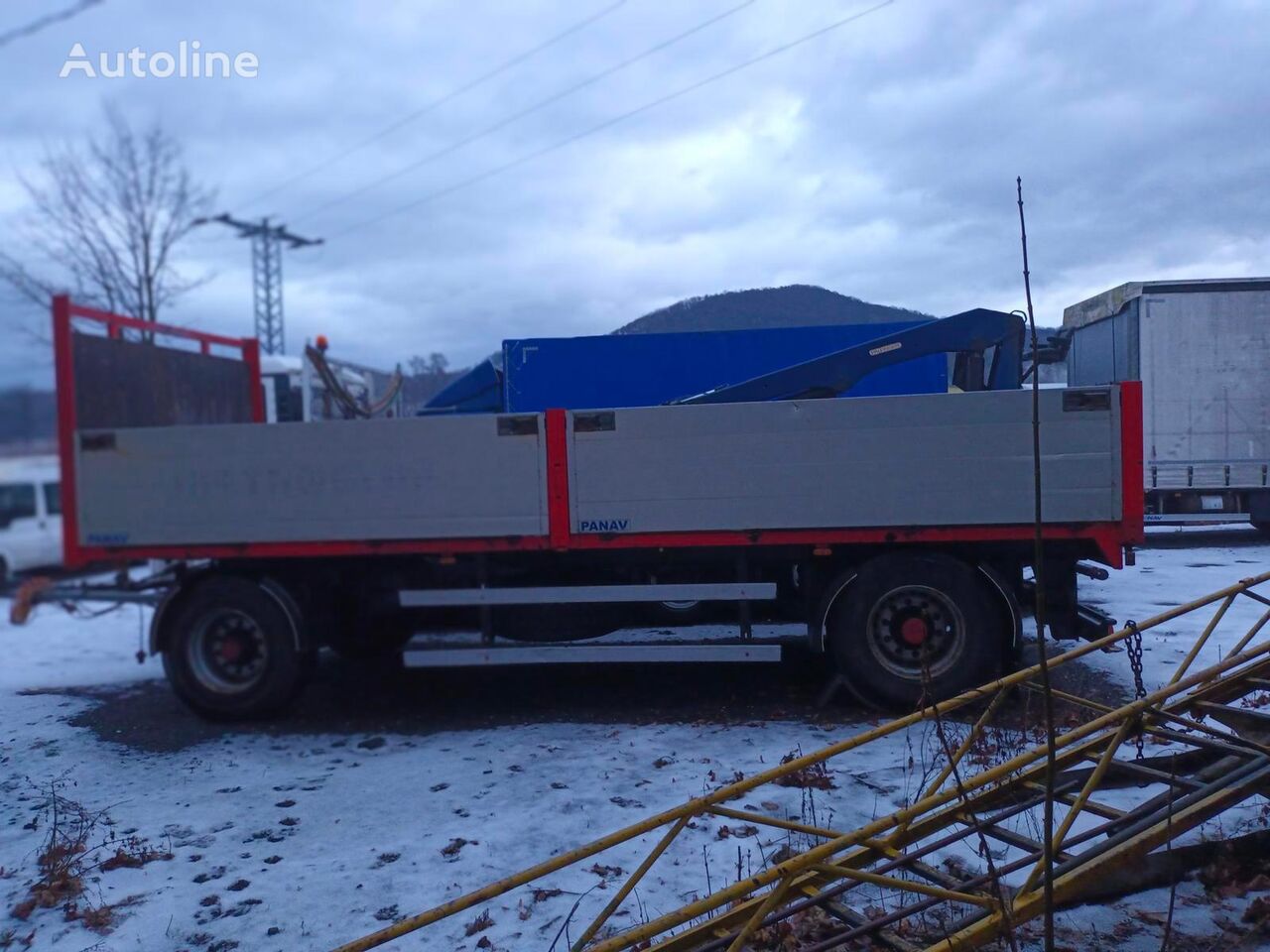 Panav low loader trailer