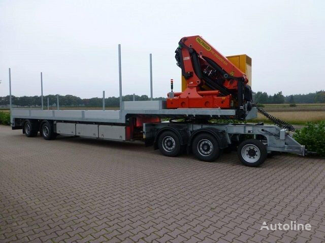 Trias 712-330 PK 26002F low loader trailer