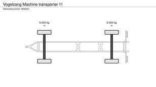 بيع العربات المقطورة عربة مقطورة مسطحة منخفضة Vogelzang machinery transporter - صورة 19 | Autoline SA العربات المقطورة عربة مقطورة مسطحة منخفضة Vogelzang machinery transporter | صورة 19 - Autoline