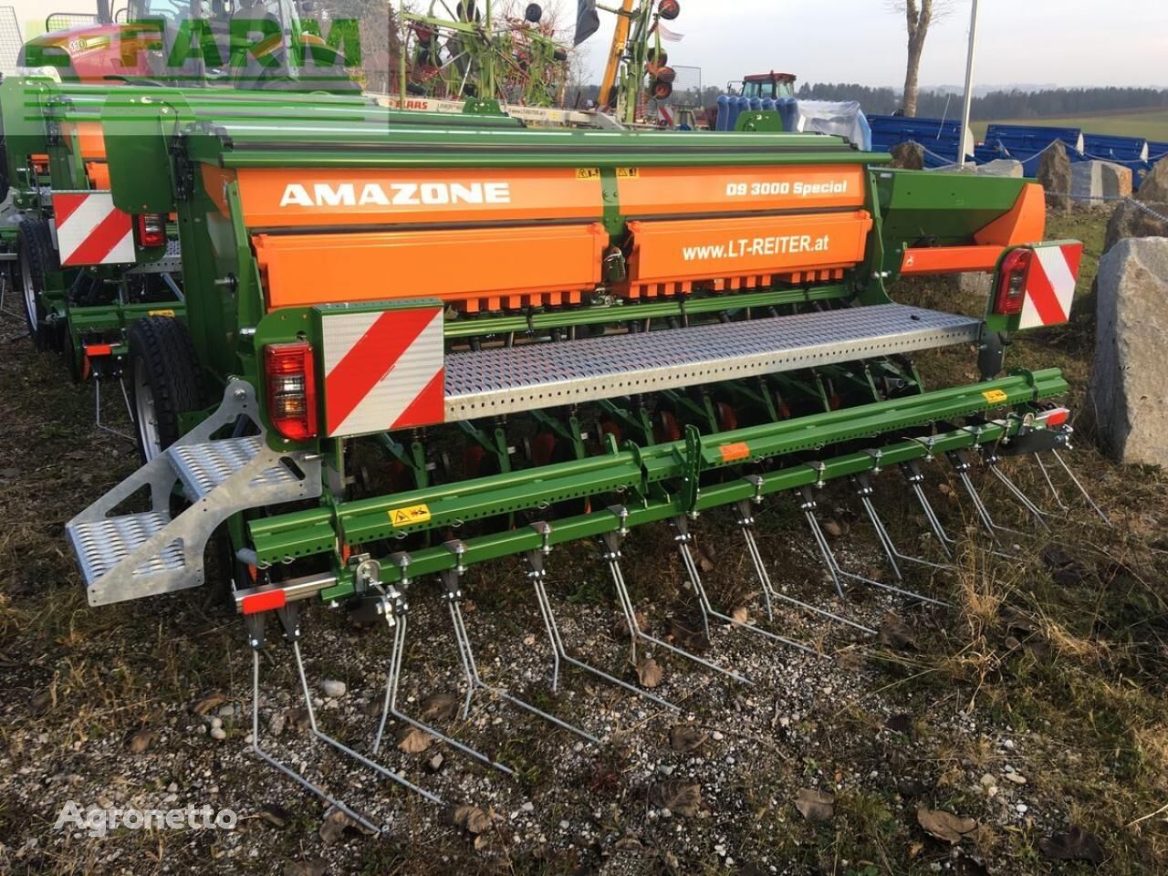 Amazone d9 3000 spezial, scheibenschar manual seed drill