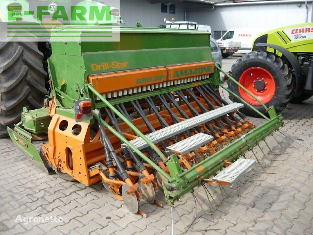 Amazone kg 301 + rp-ad 301 sembradora manual