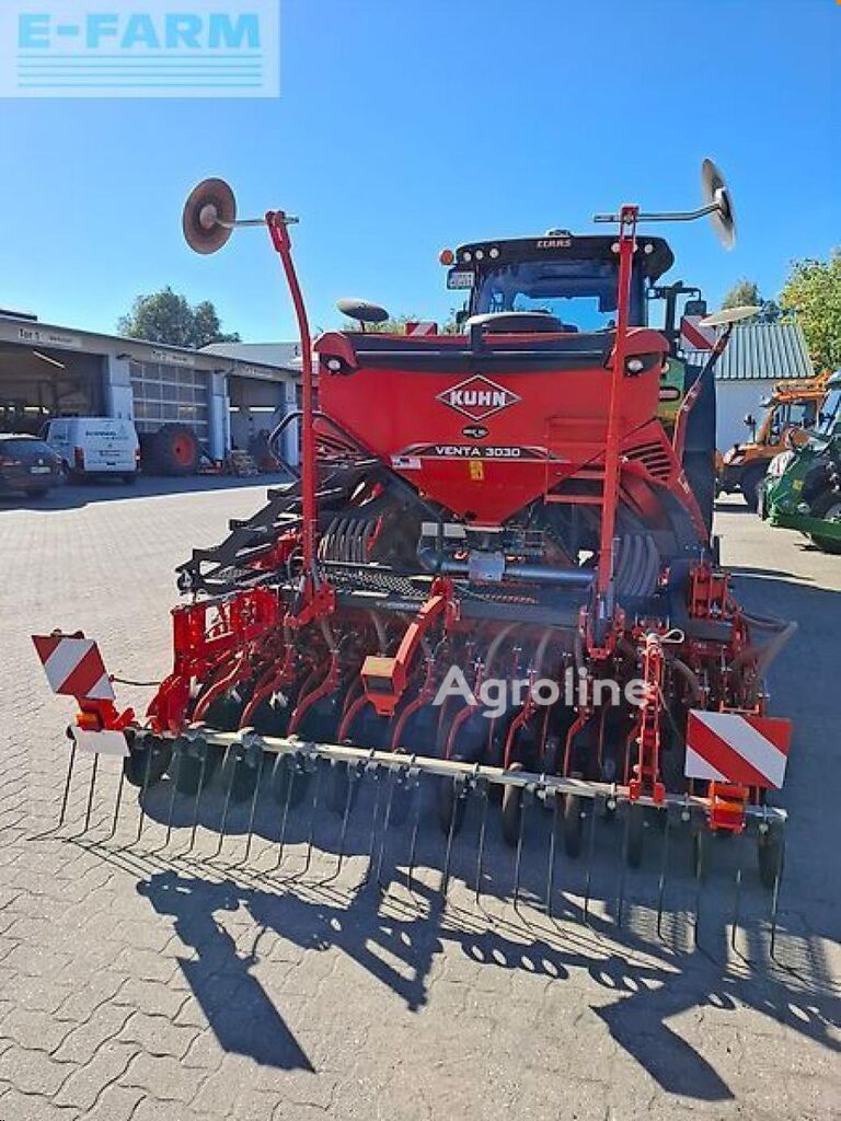 Semoir manuel Kuhn drillkombination venta 3030 + kreiselegge hr 3030 - Agroline