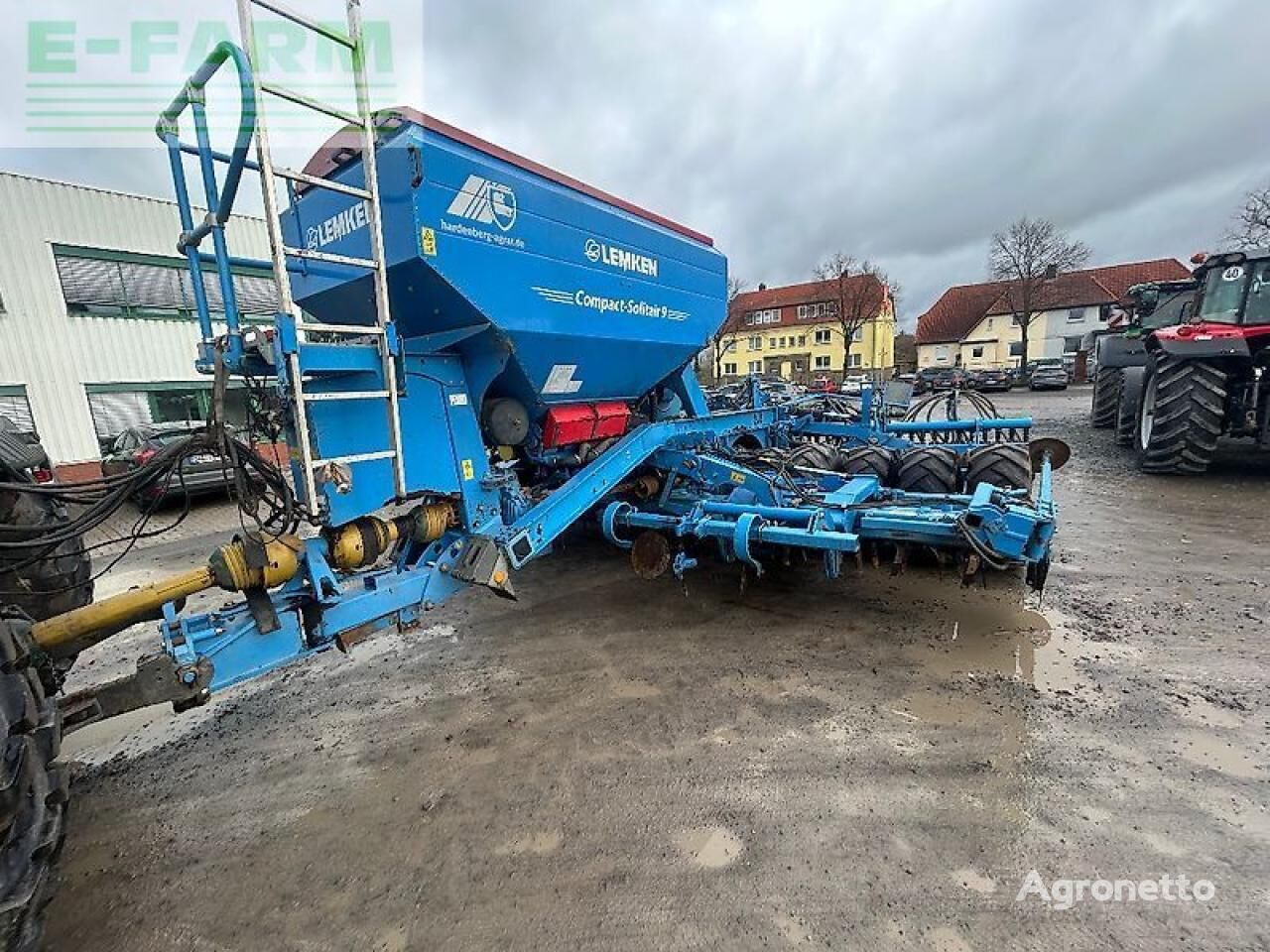 Lemken compact solitair 9/600 kk sembradora manual