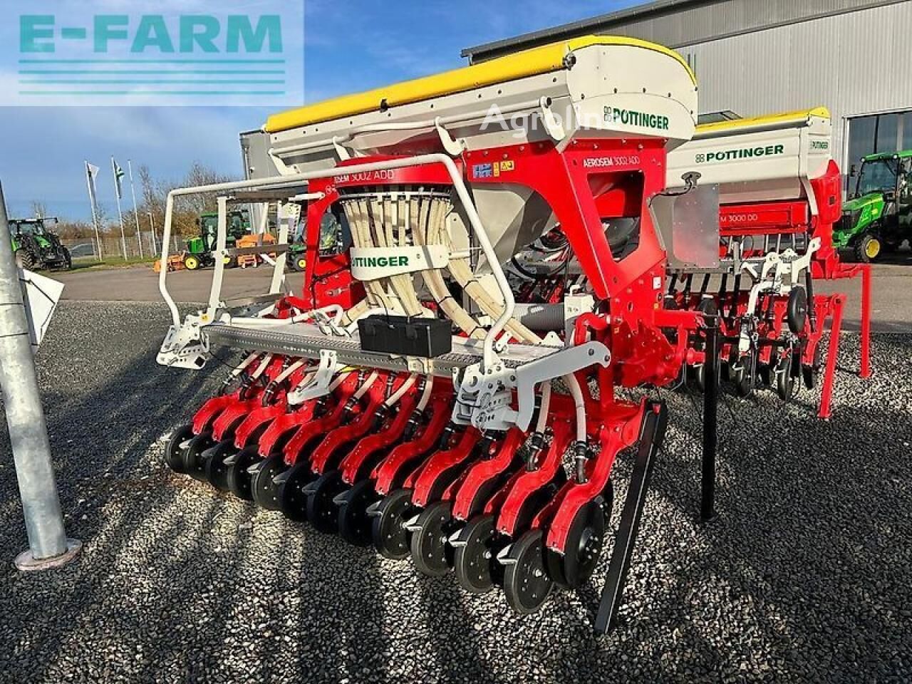 Semoir manuel Pöttinger aerosem 3002 add - Agroline
