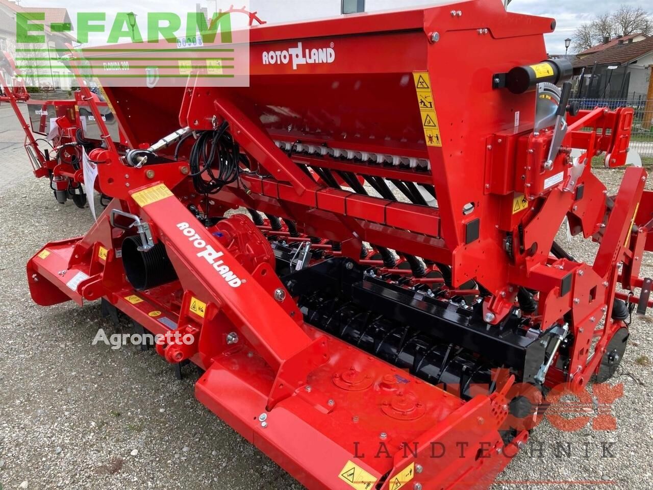 Rotoland florida combi 300-25 manual seed drill