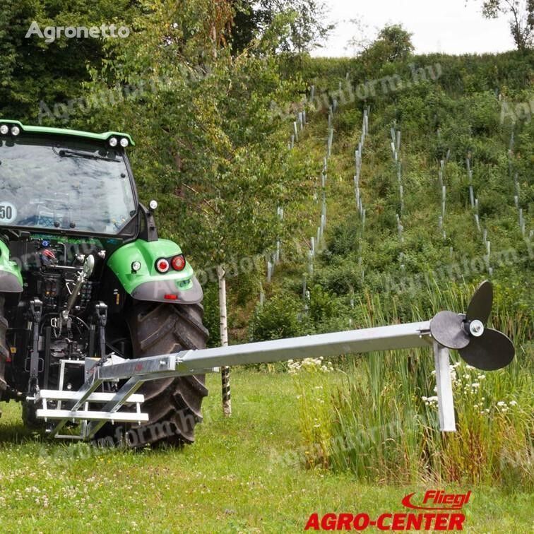 new Fliegl manure mixer