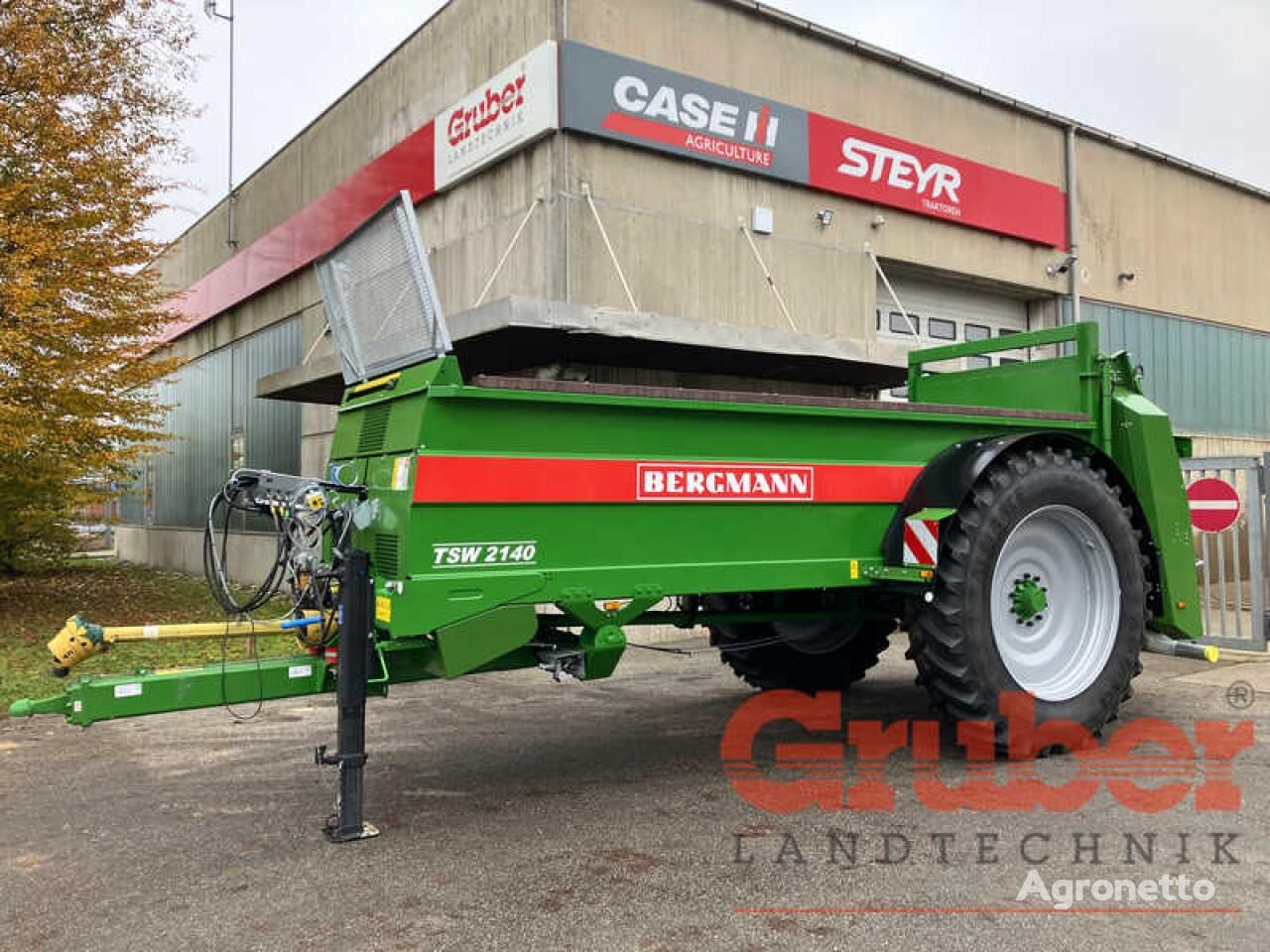 new Bergmann TSW 2140 E manure spreader