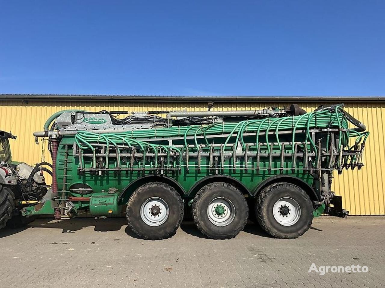 Samson Samson PG-25 Tridem Gülle-Pumptankwagen 25 m³ mit 24m Schleppsch møgspreder