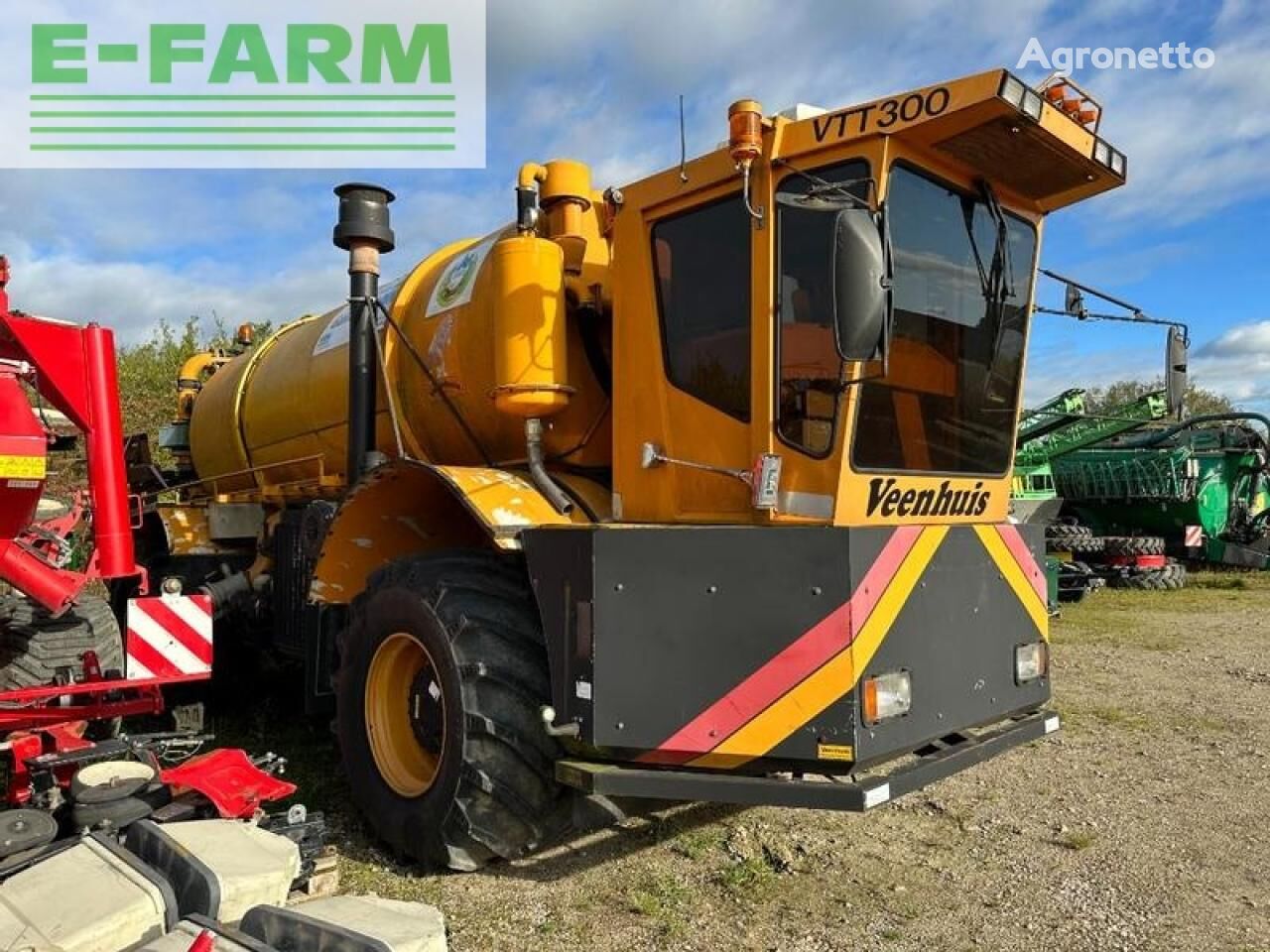 Veenhuis güllewagen vt300 manure spreader